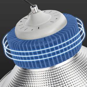 <span class=keywords><strong>Lampada</strong></span> <span class=keywords><strong>Industriale</strong></span> in Alluminio Multipla per Magazzini con Alta Luminosità IP44 Garanzia di 3 Anni 80W-400W - Product Image 3