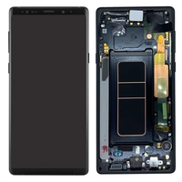 Écran LCD SUPER AMOLED 6,4'' avec cadre, écran tactile et numériseur de remplacement pour SAMSUNG GALAXY Note 9 Note9 N960D