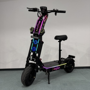 Geofought G14 <b>72v</b> 14 Inch 100km 40-100ah <b>Battery</b> Long Range Dual Motor Adults Foldable Scooter - Product Image 2