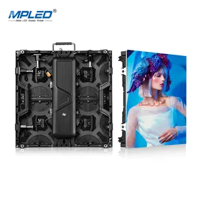 MPLED P2 P3 P4 P6 p10 ip65 full color panel 500x1000 and 500mm*500mm exterior price led panel p3.91 p4.6 led wall display