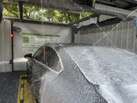 Sistema de Lavado de Autos Inteligente sin Contacto de 360 Grados para Uso en Gasolineras