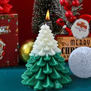 Bougie parfumée à l'odeur de bois, faite à la main, décoration d'intérieur, cadeaux créatifs pour Noël et anniversaire - Product Image 3