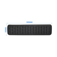Tapis de souris de jeu en mousse à mémoire de forme PORON avec repose-poignet antidérapant et coussinets de bord - 380x90mm Marque SANXING en stock