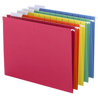 Tamaño de carta de alta calidad Manila Paper Basics Organizador colgante Carpetas de archivos Calidad Tipo colgante Clasificación Carpetas de archivos