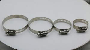 Fascetta stringitubo da 3/8\" a 5/8\" in acciaio inossidabile per autoveicoli, tubi e intercooler, fascetta a vite senza fine regolabile - Product Image 5