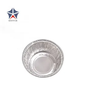 Mini Pie tins nhôm lá trứng Tart cup khuôn Alu lá Giấy hộp container món ăn