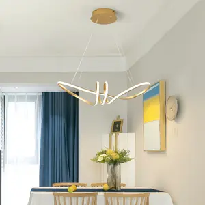 Modern minimalist moda LED ışık sıcak oturma odası yemek odası yatak odası avize yaratıcı İskandinav çalışma odası avize