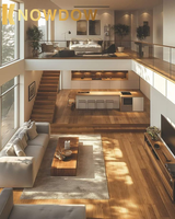 Ensemble complet de design d'intérieur KNOWDOW avec des dessins CAO de rendu 3D et un approvisionnement complet en matériaux pour toute la maison