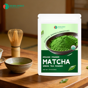 Thé vert matcha Herbspirit halal casher USDA, première récolte, qualité culinaire, poudre de matcha 50G - Product Image 4