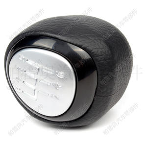 Levier de vitesses ergonomique en cuir 6 vitesses pour Saab 9-3 2003-2012, pièce automobile - Product Image 1