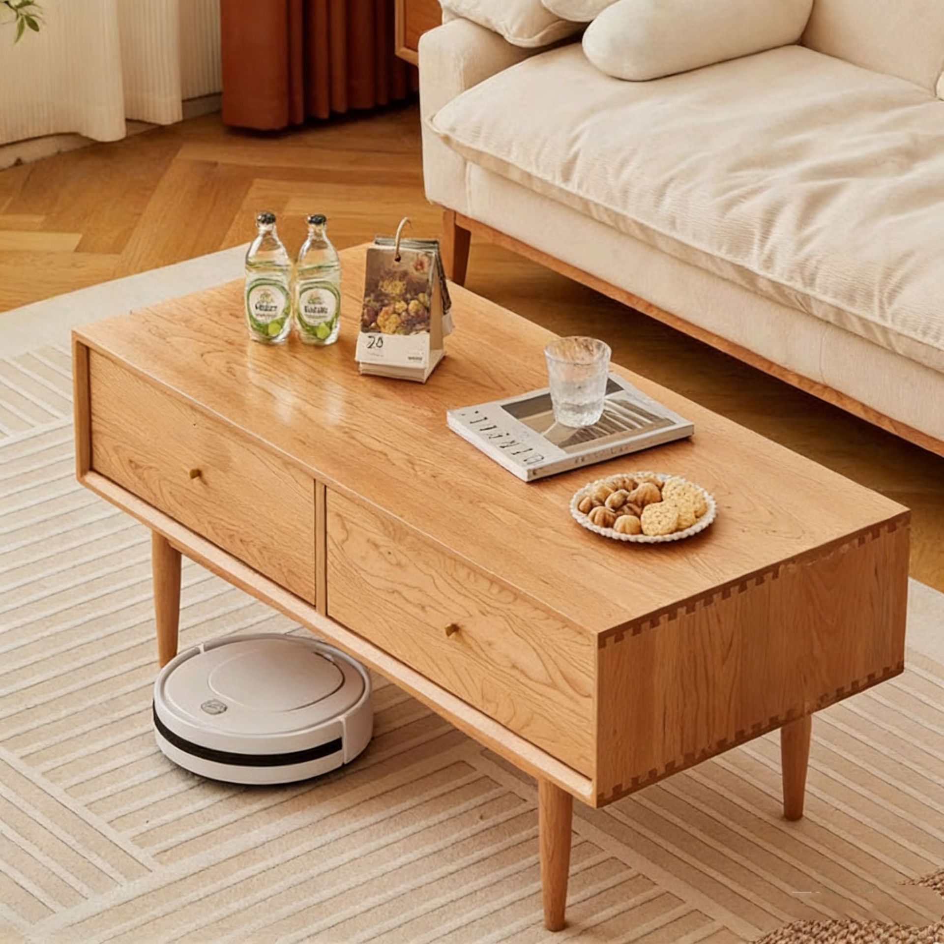 Cherry wood (without auxiliary materials)