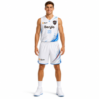 Conjunto de Uniforme de Baloncesto Personalizado Estilo Urbano Americano para Hombre, Sublimado, de Secado Rápido y Transpirable, Fabricante OEM al por Mayor