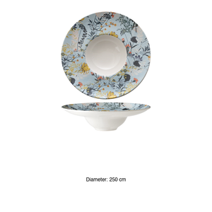 Tazón para Pasta Botanica Azul, 25 cm de Diámetro Interior, 12 cm, M1934 - Product Image 3