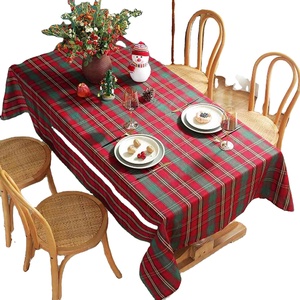 Premium Quality Durable Woven Fabric <b>Tablecloth</b> Oil-Proof <b>Wipeable</b> Indoor Outdoor Table Cover for Sports Games Exhibition Use - Product Image 1