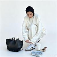 Vêtements islamiques d'hiver, tricot ample respirant, vêtements de sport modestes pour musulmanes, pull à col rond à manches longues