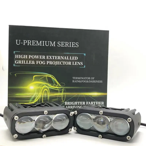 ไฟขับขี่ LED ขนาดเล็ก 3 นิ้ว รุ่น <span class=keywords><strong>U10</strong></span> Pro 12V กันน้ำ ไฟสูง สำหรับรถยนต์ มอเตอร์ไซค์ SUV - Product Image 2