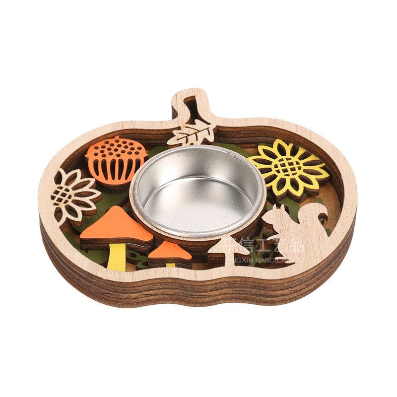 Les citrouilles de Thanksgiving n'incluent pas les lanternes de cire dans la livraison