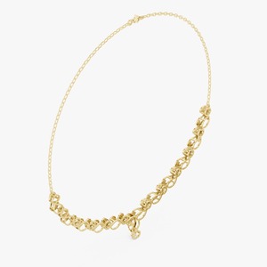 Best Selling Diamond <b>Necklace</b> With Round Cut Diamonds Luxury Jewelry For Women Bridal And Festive Wear Available At Best Market - Product Image 2