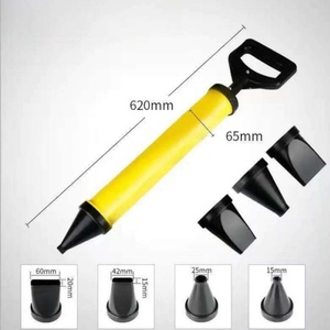 <span class=keywords><strong>Pistolet</strong></span> d'injection de ciment jaune, <span class=keywords><strong>pistolet</strong></span> à ciment jetable en plastique, <span class=keywords><strong>pistolet</strong></span> d'injection de pointage de <span class=keywords><strong>mortier</strong></span>, pulvérisateur, outil de pulvérisation - Product Image 3