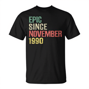 T-shirt per il 29° compleanno: Epopea dal novembre del 1990 - Product Image 2