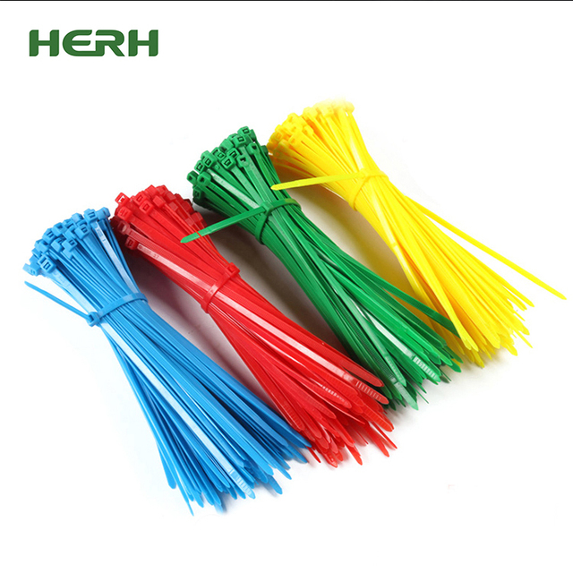 3.6200mm Assorted Self-Locking Zip Ties Custom Size Black White Wire Organizer for Home Office Garage PA66 Nylon Cable Ties
