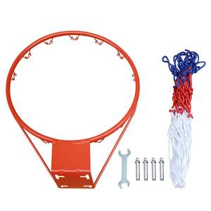 Aro de Baloncesto de Acero DB de 18 Pulgadas con Red, Fácil de Instalar, Accesorio de Repuesto - Product Image 4