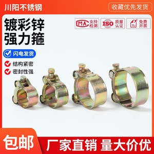แคลมป์รัดสายยาง Chuanyang ขนาด 17-304 มม. สำหรับงานหนัก ใช้ซ่อมท่อและสายยาง - Product Image 2