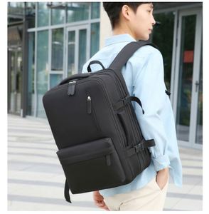 Sac à dos pour homme tendance, sac à dos à grande capacité de 35 L, compartiment pour ordinateur, sac à dos de voyage en avion - Product Image 4