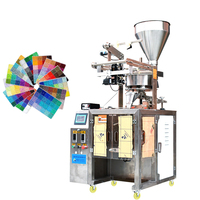 Machine d'emballage verticale automatique certifiée CE pour le remplissage et la scellage de granulés/poudres en sachets, avec fonctions de comptage et d'enroulement