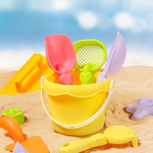 Children Outdoor 30 Pieces Dig Sand <b>Toys</b> Summer Beach Bucket Sand Car Shovel <b>Tool</b> Play Sand Castle <b>Kit</b> <b>Toy</b> for Kids - Product Image 5