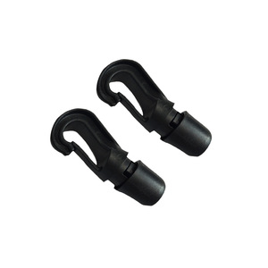 Crochet de fixation auto-bloquant en corde élastique Pom, 2 pièces, accessoire pour bateau, sports nautiques, ancrage et amarrage - Product Image 5