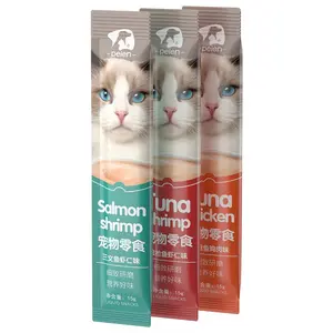 Pet product supplier hot selling natural cat snacks cat wet food