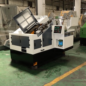 เครื่องรีดเกลียวสแตนเลสอัตโนมัติ Heling Machinery สำหรับสายการผลิตสกรูยิปซัม ความเร็ว 40-50 ครั้ง/นาที กำลังการผลิต 380V มอเตอร์เกียร์บ็อกซ์ - Product Image 2