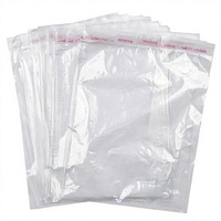 Sacs en plastique transparents jetables en PE, auto-adhésifs, avec fermeture hermétique 25x35cm, pour petits cadeaux et emballages alimentaires