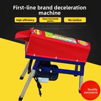 Batteuse à maïs électrique 220V fournie par le fabricant Nouveau type d'épaississeur à double baril avec moteur à noyau Nouveau décortiqueur de maïs