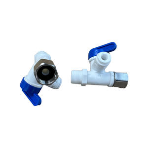 เครื่องกรองน้ำประปา RO คอนเนคเตอร์แบบเร็ว3/8 "ตัวผู้ตัวเมีย1/4" ท่อร้อยน้ำสามทางอะแดปเตอร์วาล์วบอล - Product Image 5