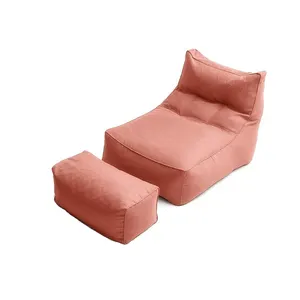 Multi-color household padded sofa bed foldable sofa foam filled bean bag chair patterns