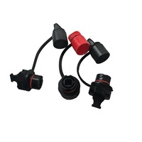 Mini adaptateur fibre optique IP68 étanche renforcé pour extérieur FTTA FTTH Coupleur traversant
