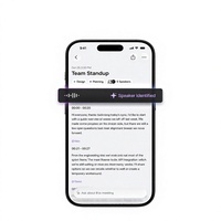 Assistant de réunion IA pour la transcription automatisée, les résumés intelligents, les points d'action et la génération de procès-verbaux Linux/Mac en stock