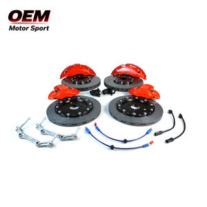 Nuevo Kit de Frenos Completo de Cerámica de Carbono - Juego de Caliper Rojo GT6/GT4 con Rotores de Alto Rendimiento para Audi Q8/R8/S3/S4/RS4 (1 Año de Garantía) - Product Image 1