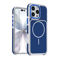 Étui de téléphone magnétique robuste pour iPhone 16 Pro Max, double couche, antichoc, protection intégrale, coque de protection robuste pour téléphone portable