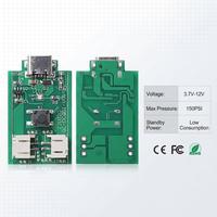Carte de contrôle de pompe à vide mini ODM personnalisée 12V 24V, carte de circuit imprimé numérique de contrôle de pression négative pour pompe d'aspiration