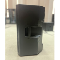 Nuevo Altavoz Activo de DJ con Caja de Plástico de 15 Pulgadas, 2 Canales de Frecuencia Completa con Amplificador para Sistema de PA