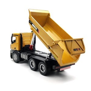 Camión <span class=keywords><strong>de</strong></span> construcción a control remoto, camión <span class=keywords><strong>de</strong></span> construcción <span class=keywords><strong>de</strong></span> aleación <span class=keywords><strong>de</strong></span> metal huina rc, <span class=keywords><strong>grande</strong></span>, fundido a presión, camión <span class=keywords><strong>de</strong></span> basura con luz - Product Image 3