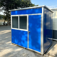 Caseta de Seguridad Portátil para Exteriores a Bajo Precio, Casa Pequeña Portátil, Caseta Temporal para Guardias, Kiosco, Caseta de Vigilancia