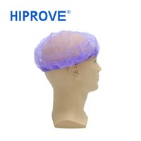 Bonnet bouffant non tissé à usage unique, plusieurs tailles et couleurs, couvre-chef respirant pour usage médical