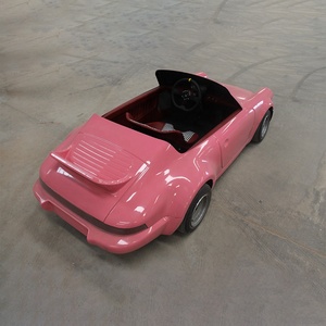 Kart à pédales électrique rétro certifié CE, 2,6 m de long, batterie au lithium, modèle 300SL, transmission à engrenages, 80 km/h, pour adultes, extérieur - Product Image 2