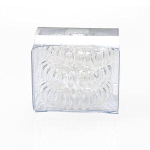 Vente en gros de cordon de téléphone en TPU élastique de haute qualité, extensible et bouclé personnalisé, <span class=keywords><strong>cheveux</strong></span> en <span class=keywords><strong>spirale</strong></span> pour filles - Product Image 3