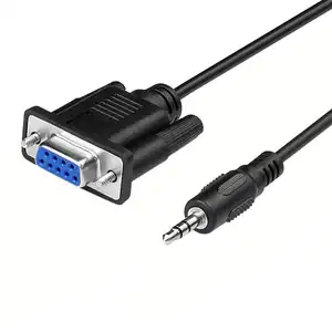 Kabel adaptor konverter Chipset UsbA ke 232 kabel seri Db9 Female Pin Usb 2.0 Db9 Rs232 Ftdi