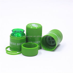 Tapas de Plástico con Logotipo Estampado en Caliente de 33x58 mm, Tapas de Rosca a Prueba de Robo, Fáciles de Abrir, Tapas de Botella con Cierre de Rosca, Tamaño y Color Personalizados - Product Image 5